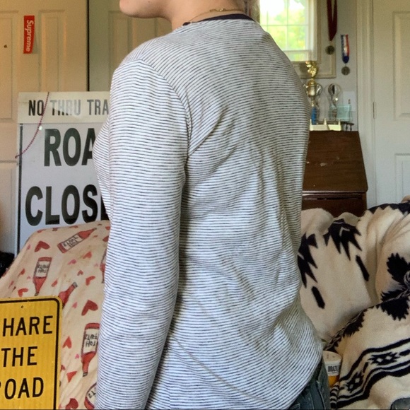 Topshop Garçon striped shirt - Picture 2 of 3